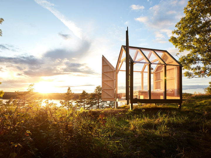 The Swedish stress buster: 72 hour nature cure in a glass cabin