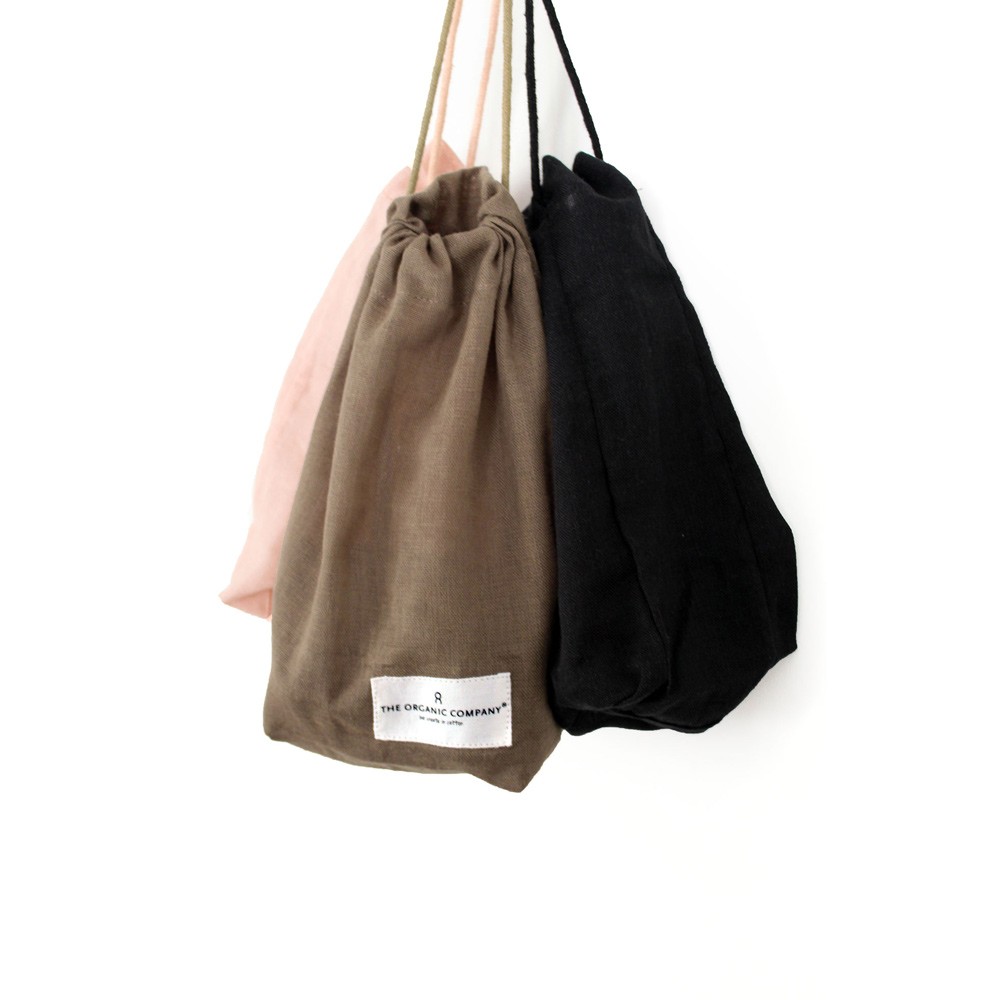 Black Cotton Drawstring Bags In Stock 6 Sizes, Available Next Working Day